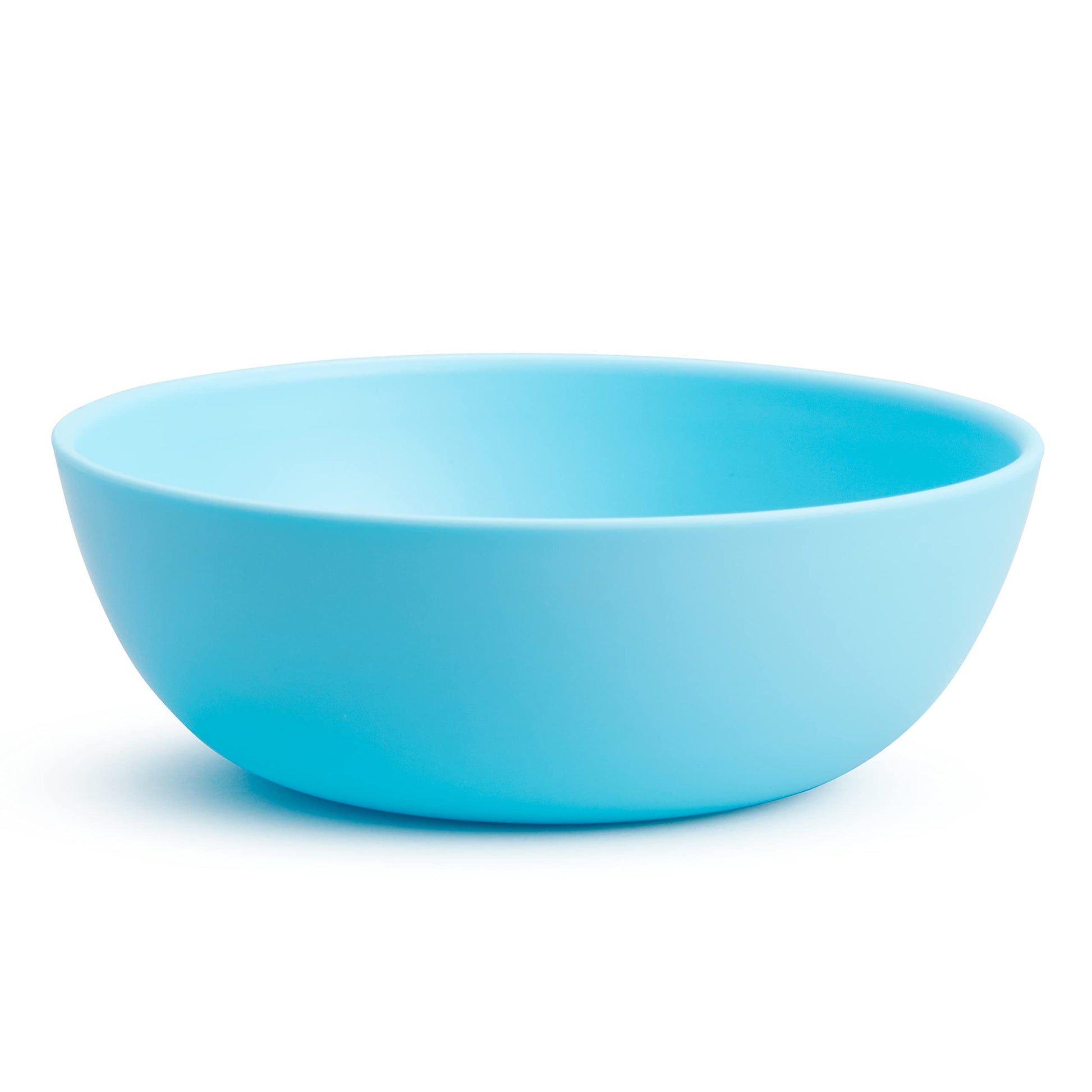 Deep side design of Munchkin toddler feeding bowls