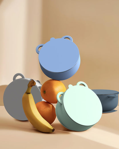 Bakpoco ocean explorer kids dinnerware set arranged for mealtime