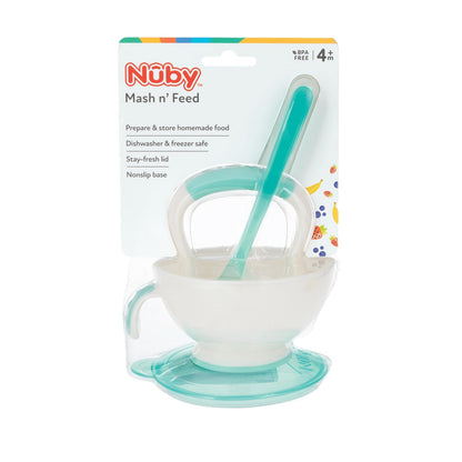 Nuby non-skid base baby food prep bowl