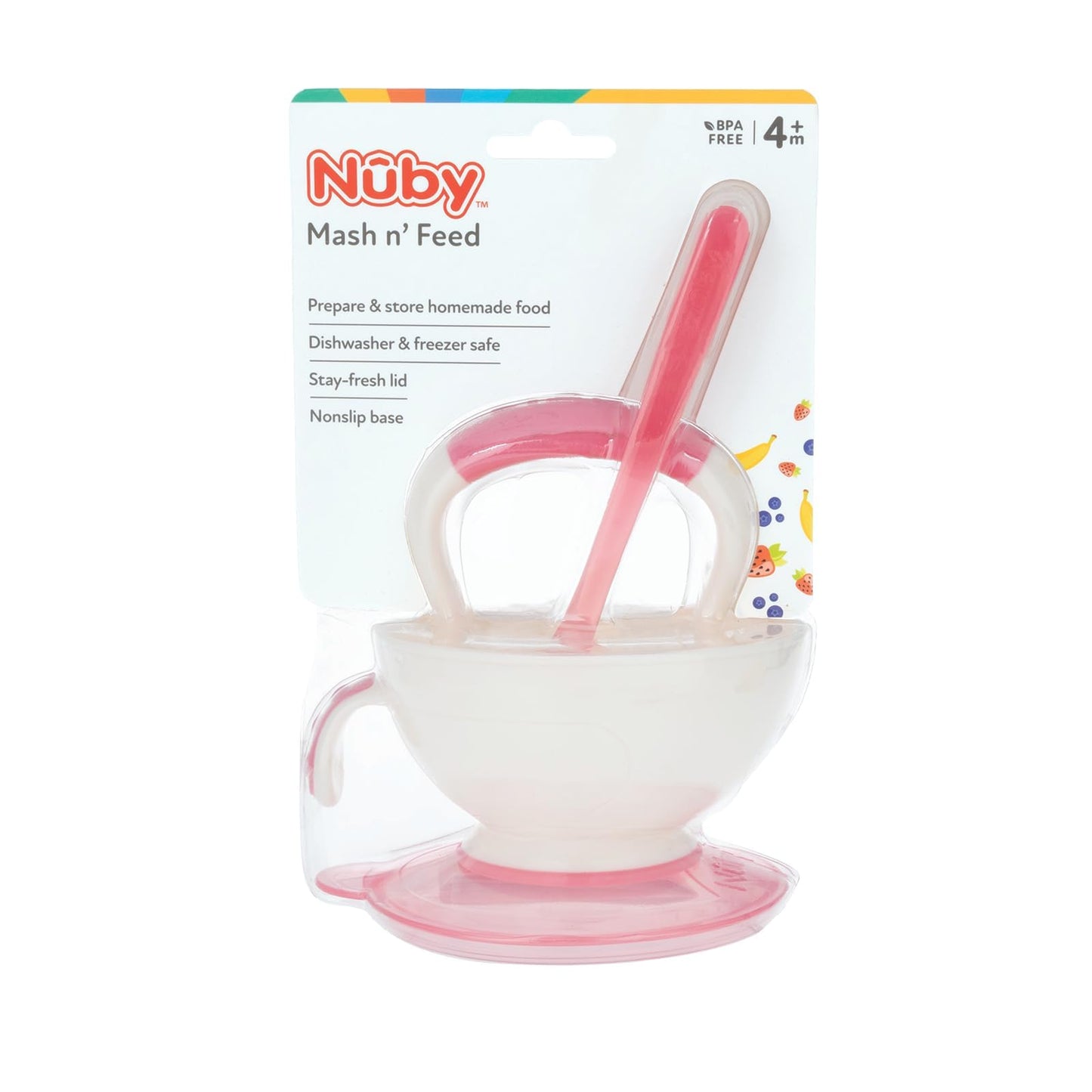 Nuby Garden Fresh 4-piece set in packaging