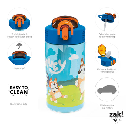 Ergonomic Bluey cutlery set for toddlers
