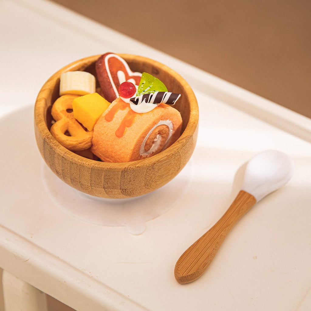 Hi Baby Monment eco-friendly bamboo baby feeding supply set