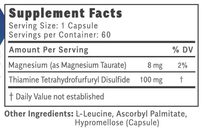 Objective Nutrients Thiamax premium health supplement packaging illustrating authentic USA imported seals