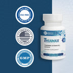 Objective Nutrients Thiamax vitamin B1 high dose capsules arrangement