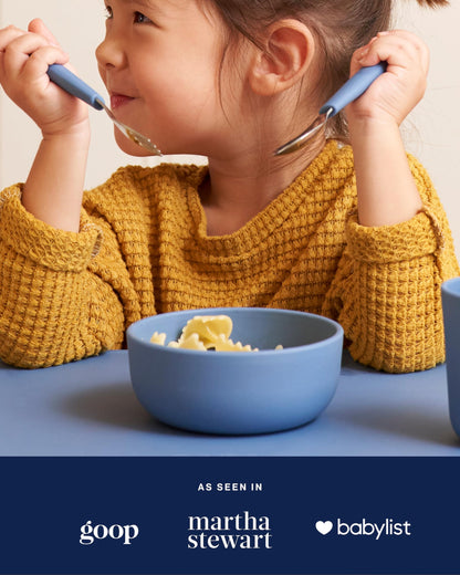 Lalo 8 fluid ounce bowls for independent self-feeding