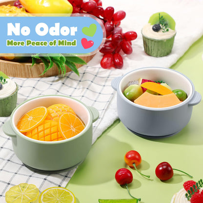 Domensi set of two kids bowls for soup and snacks