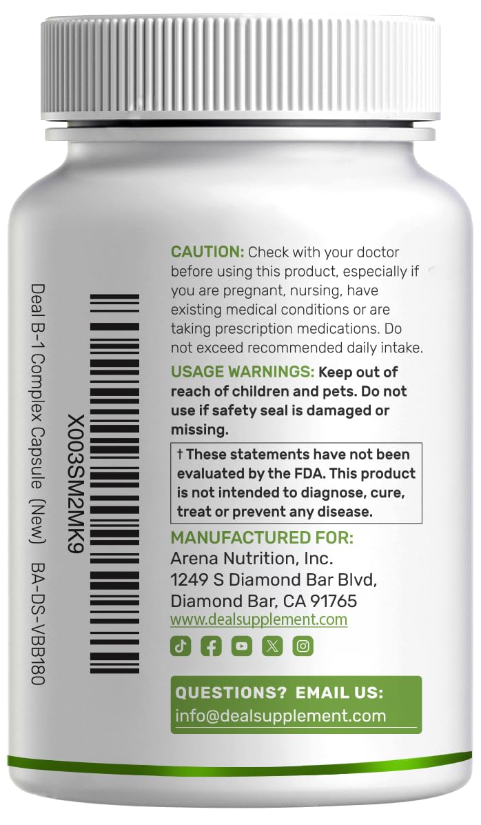 Deal Supplement authentic imported USA health supplement packaging