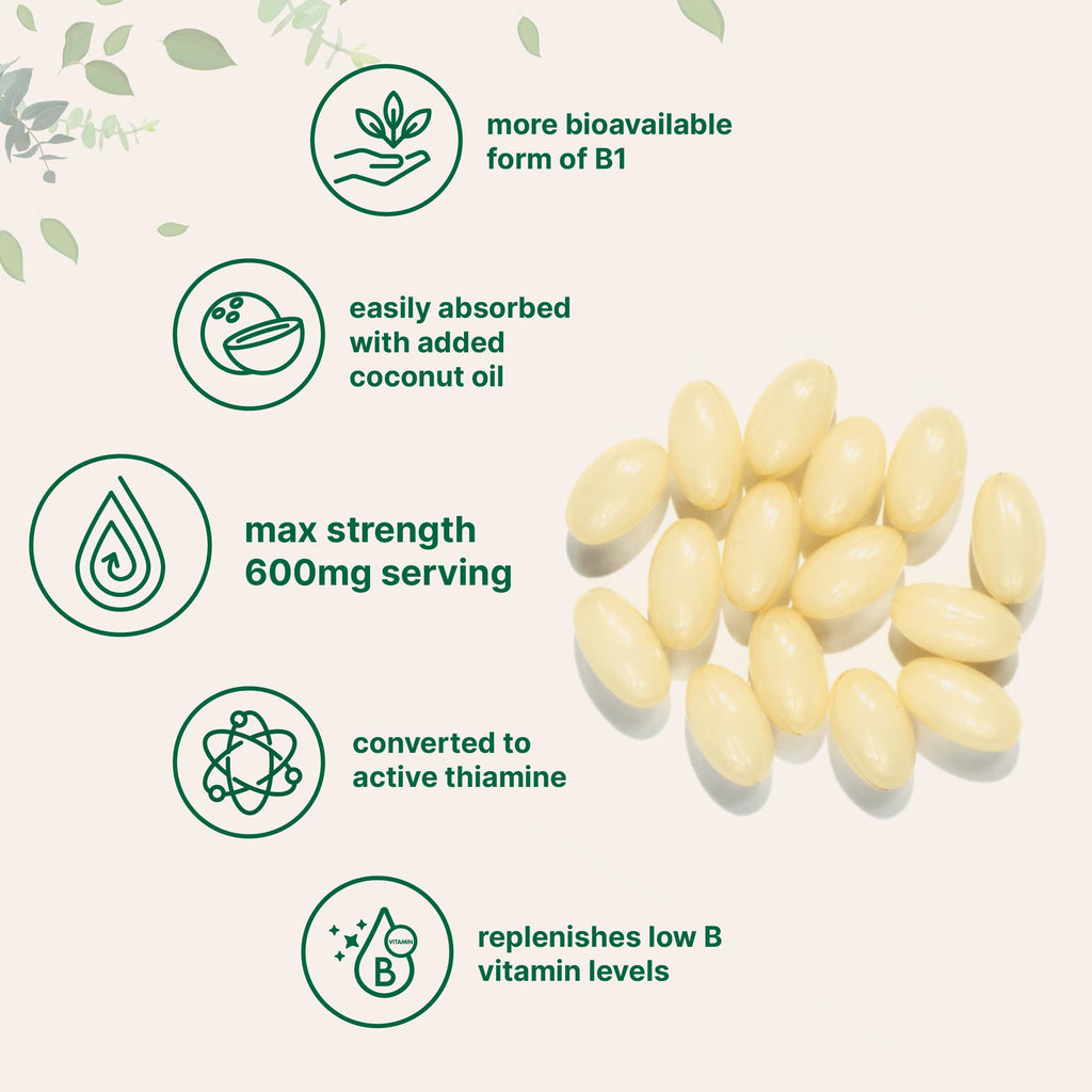 Micro Ingredients benfotiamine packaging showing 240 count size