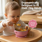 O'doe baby bowl with removable silicone suction base