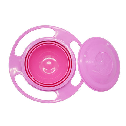Ztl gyroscopic toddler bowl showing inner dish rotation mechanism
