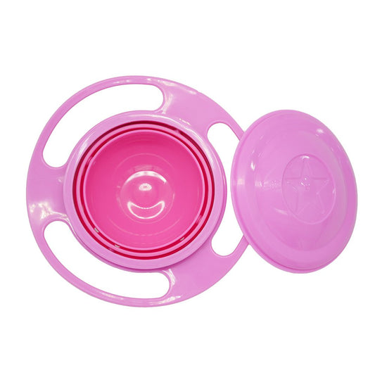 Ztl gyroscopic toddler bowl showing inner dish rotation mechanism