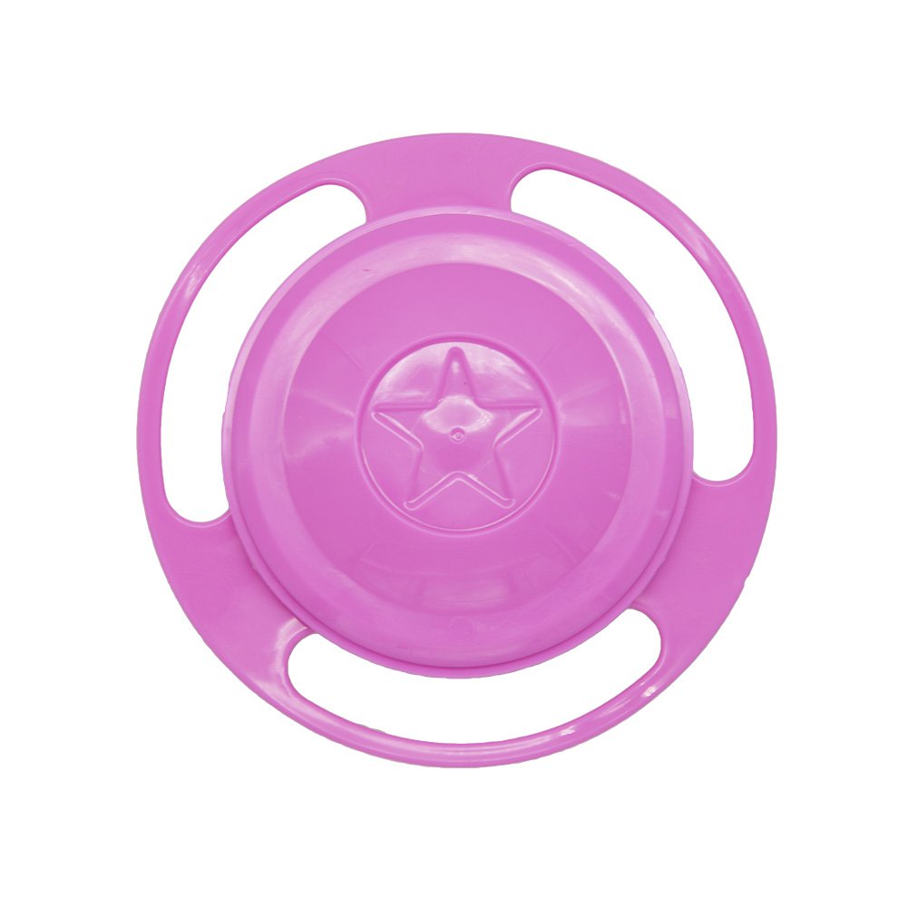 Ztl 360 degree spill proof snack bowl with lid attached