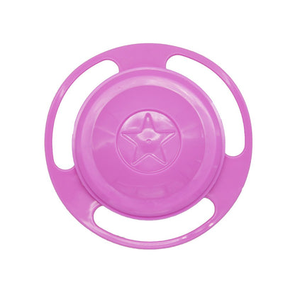 Ztl 360 degree spill proof snack bowl with lid attached