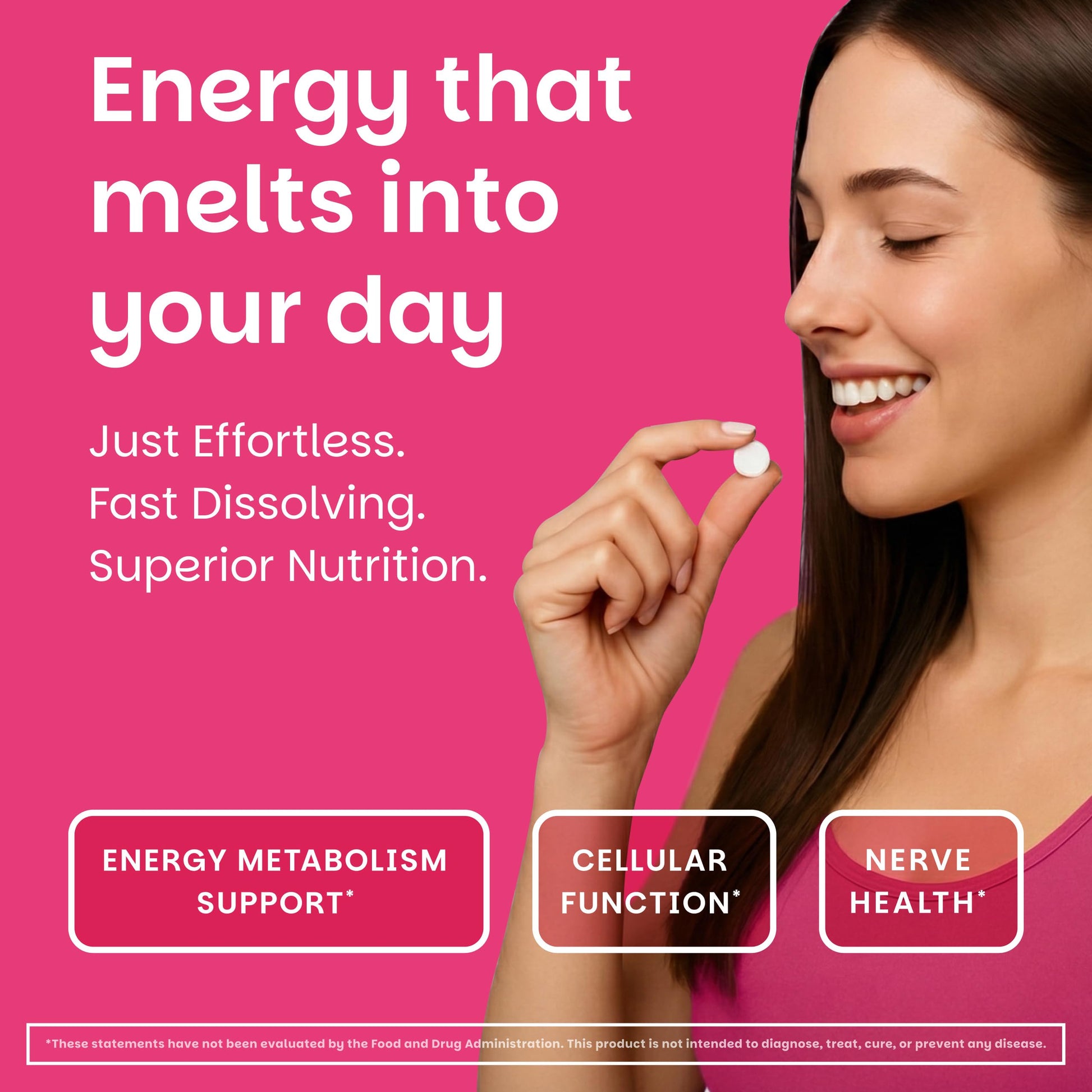 EZ Melts Thiamin 25mg 90 dissolvable tablets packaging details