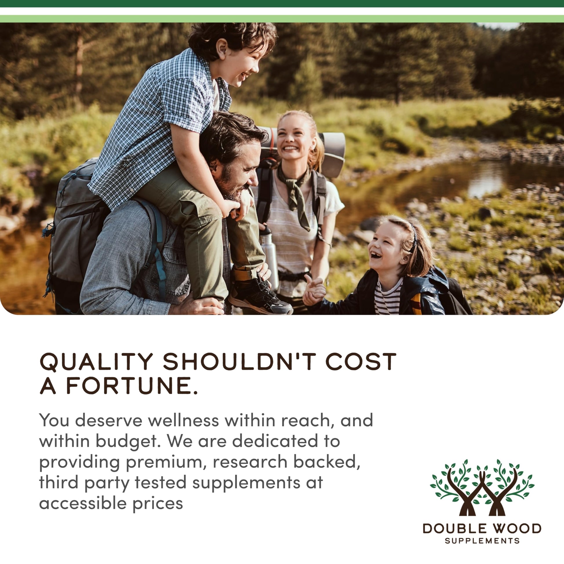 Double Wood bioavailable benfotiamine third party tested certification details