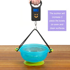 PandaEar suction base detail for high chair trays
