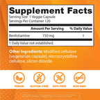 Doctor's Best BenfoPure supplement bottle side angle view