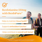 Doctor's Best Benfotiamine bottle with orange cap and seal