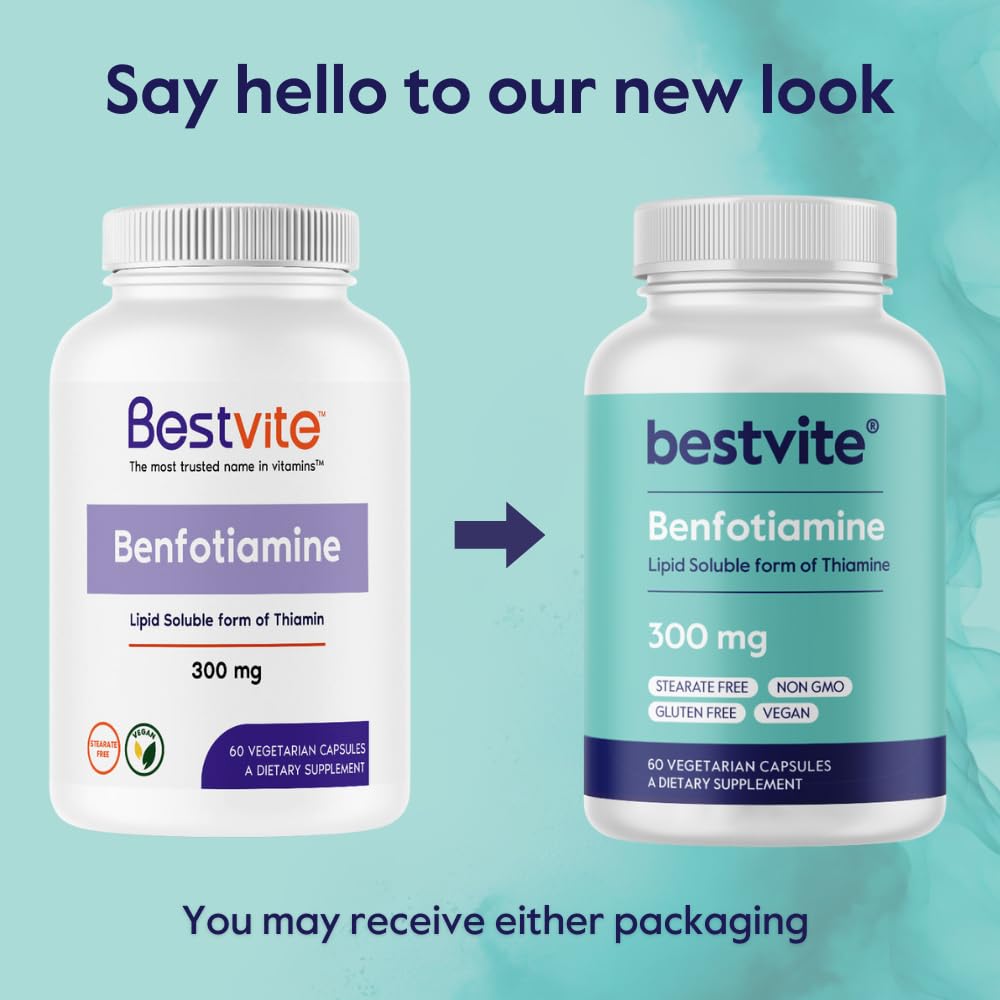 Bestvite Benfotiamine supplement facts and ingredients
