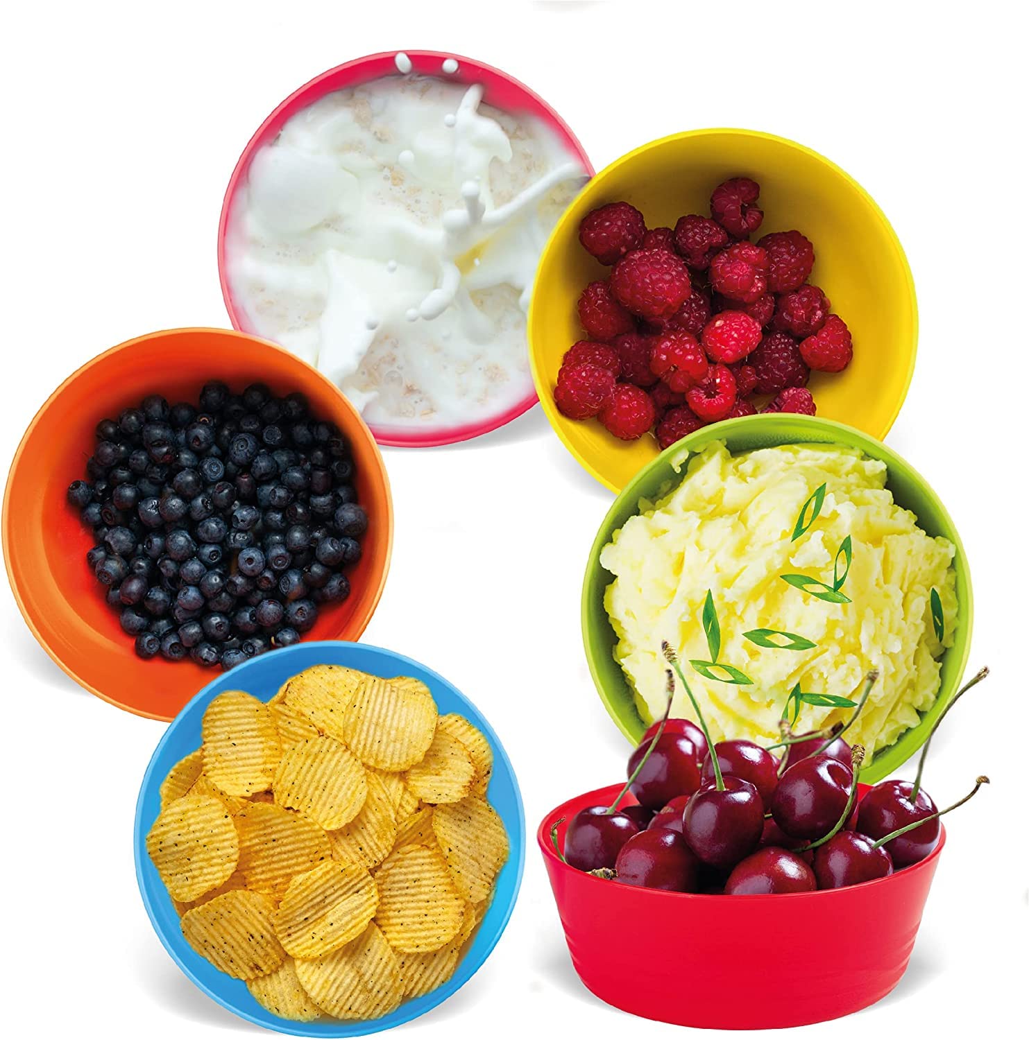 Microwave and dishwasher safe kids dining set