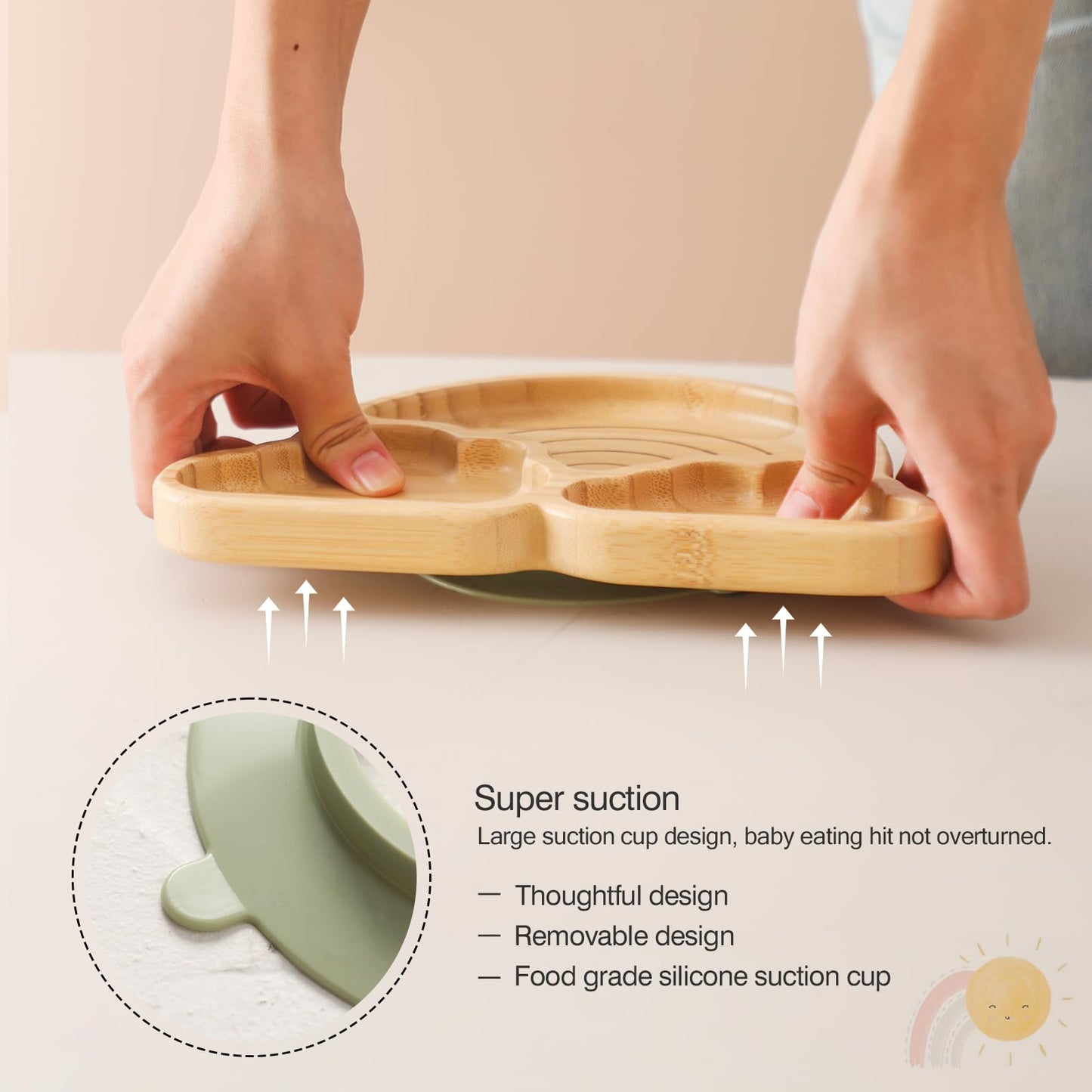 Let's Make bamboo feeding bowl for baby-led weaning