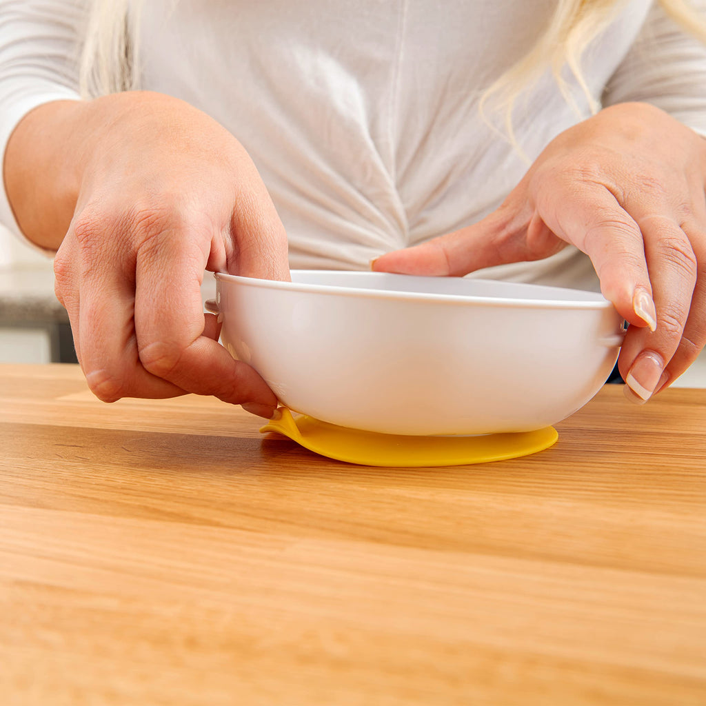 Dr. Brown's suction bowl set with baby spoon for feeding