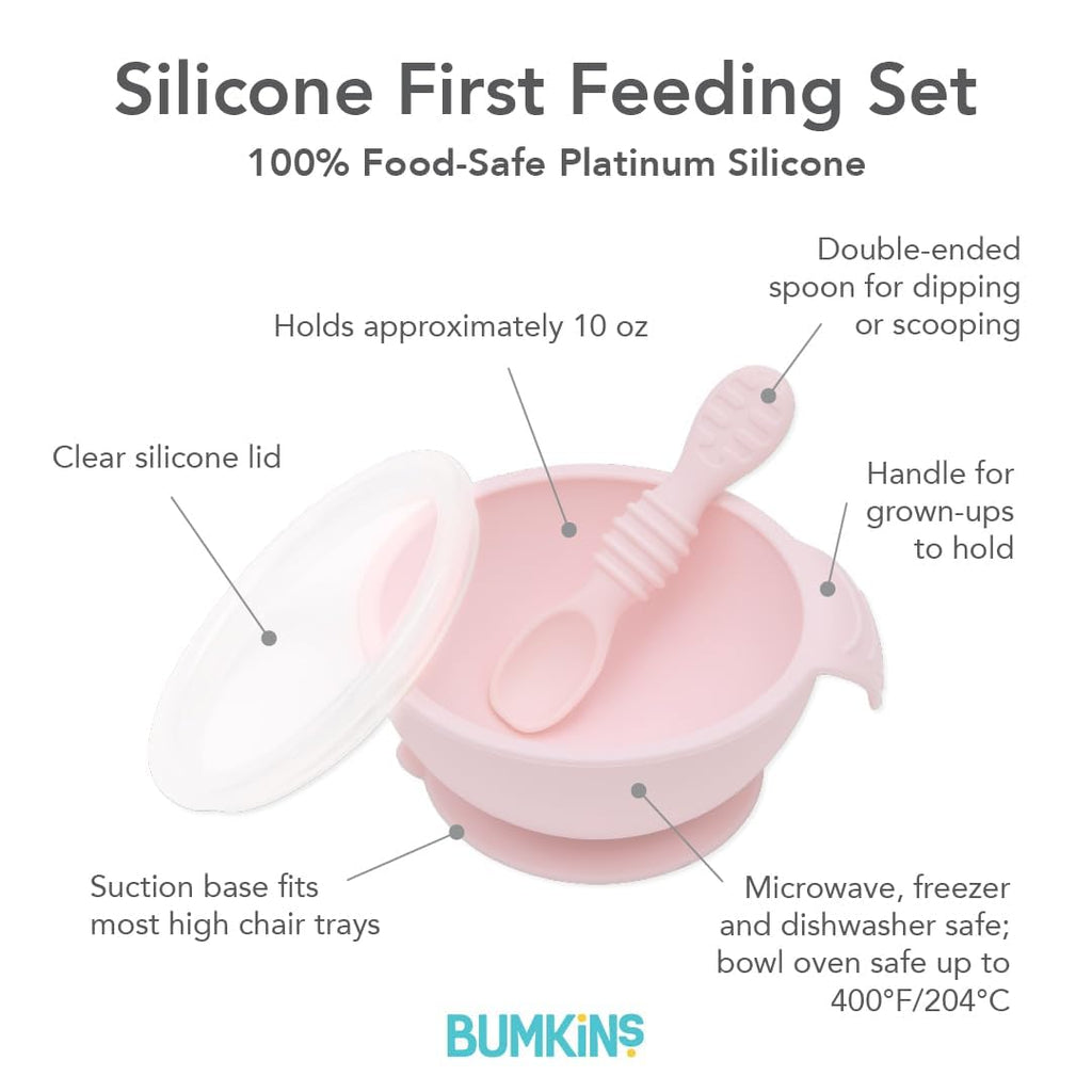 Bumkins baby led weaning set for infants four months and up