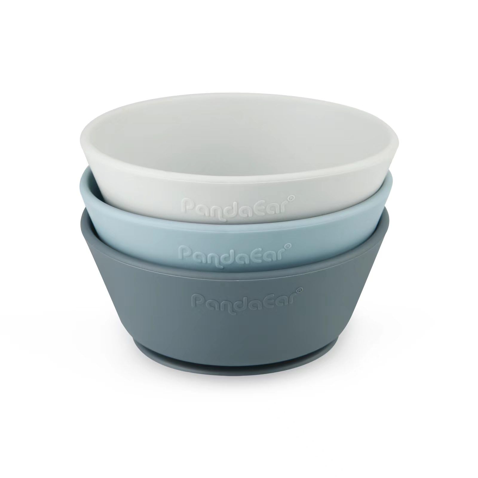 Side profile of PandaEar toddler suction bowls