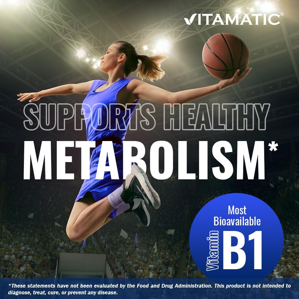 Vitamatic Benfotiamine packaging and safety seal details