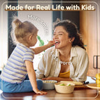 Authentic Foodle kids cereal bowl set for daily use