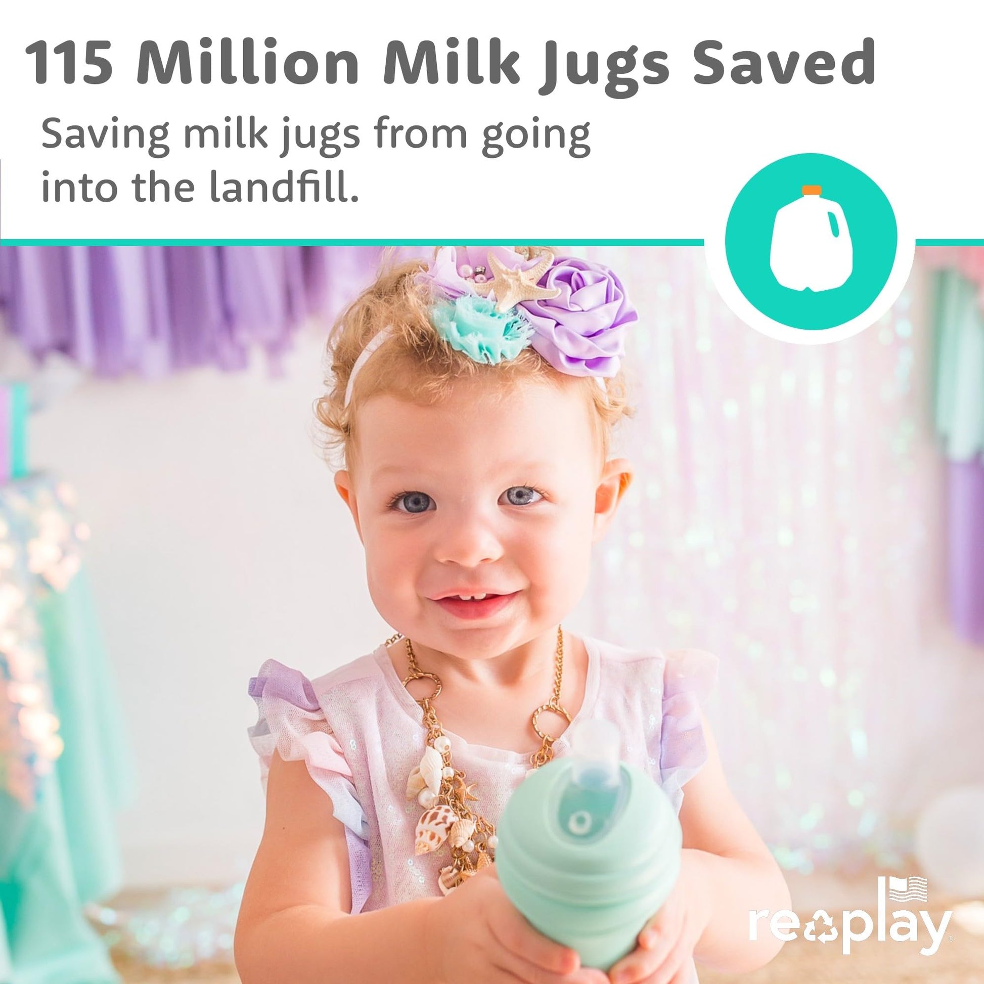 Packaging of Re Play 2 pack transition sippy cups for toddlers