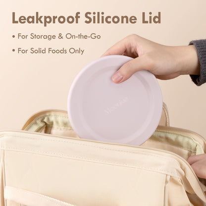 Moonkie baby suction bowl used for baby led weaning