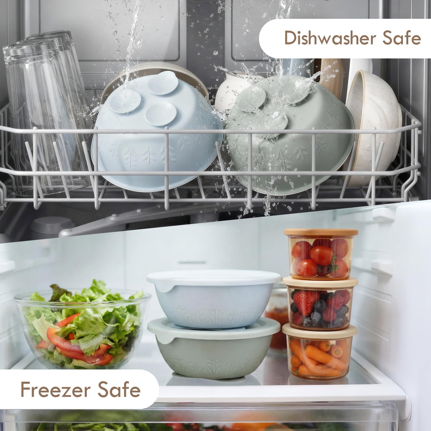 Moonkie bowl packaging showing BPA-free and lead-free icons