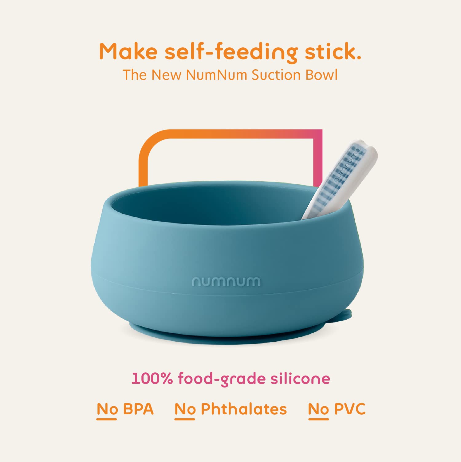 NumNum GOOtensils flat head spoons for infants
