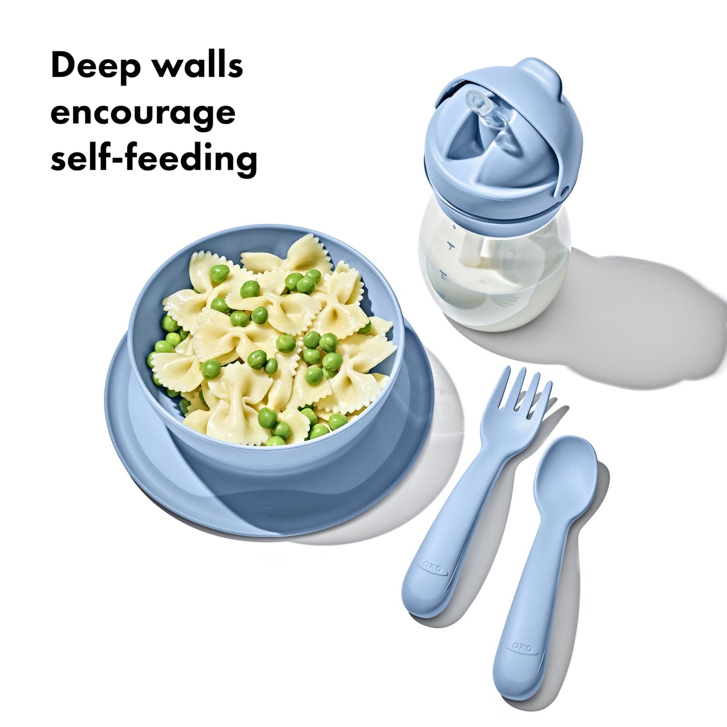 Oxo Tot suction bowl base mechanism view