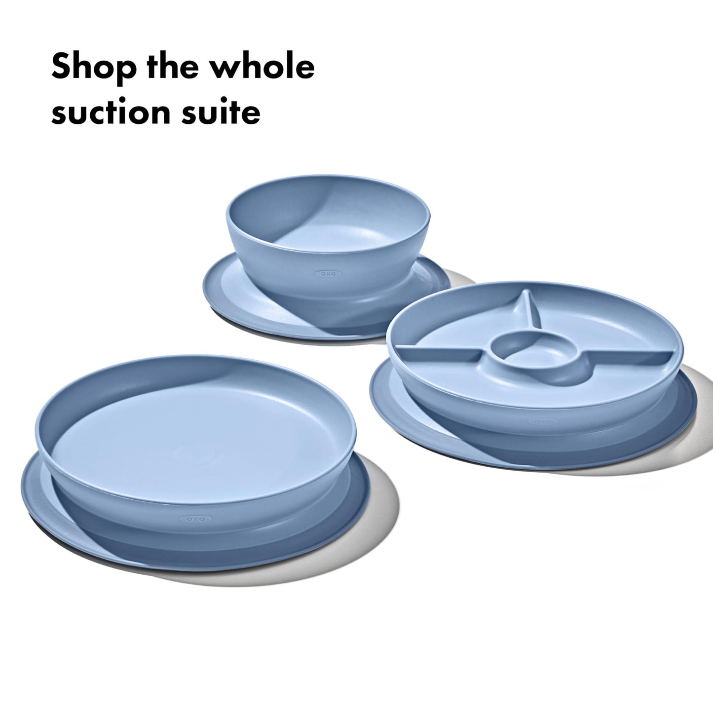 Oxo Tot baby bowl disassembled for cleaning