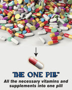 The One Pill TTFD 50mg capsules arranged for daily health support