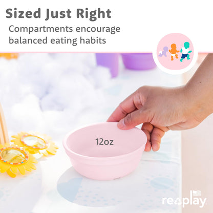 Family friendly microwave safe kids bowls from Re Play