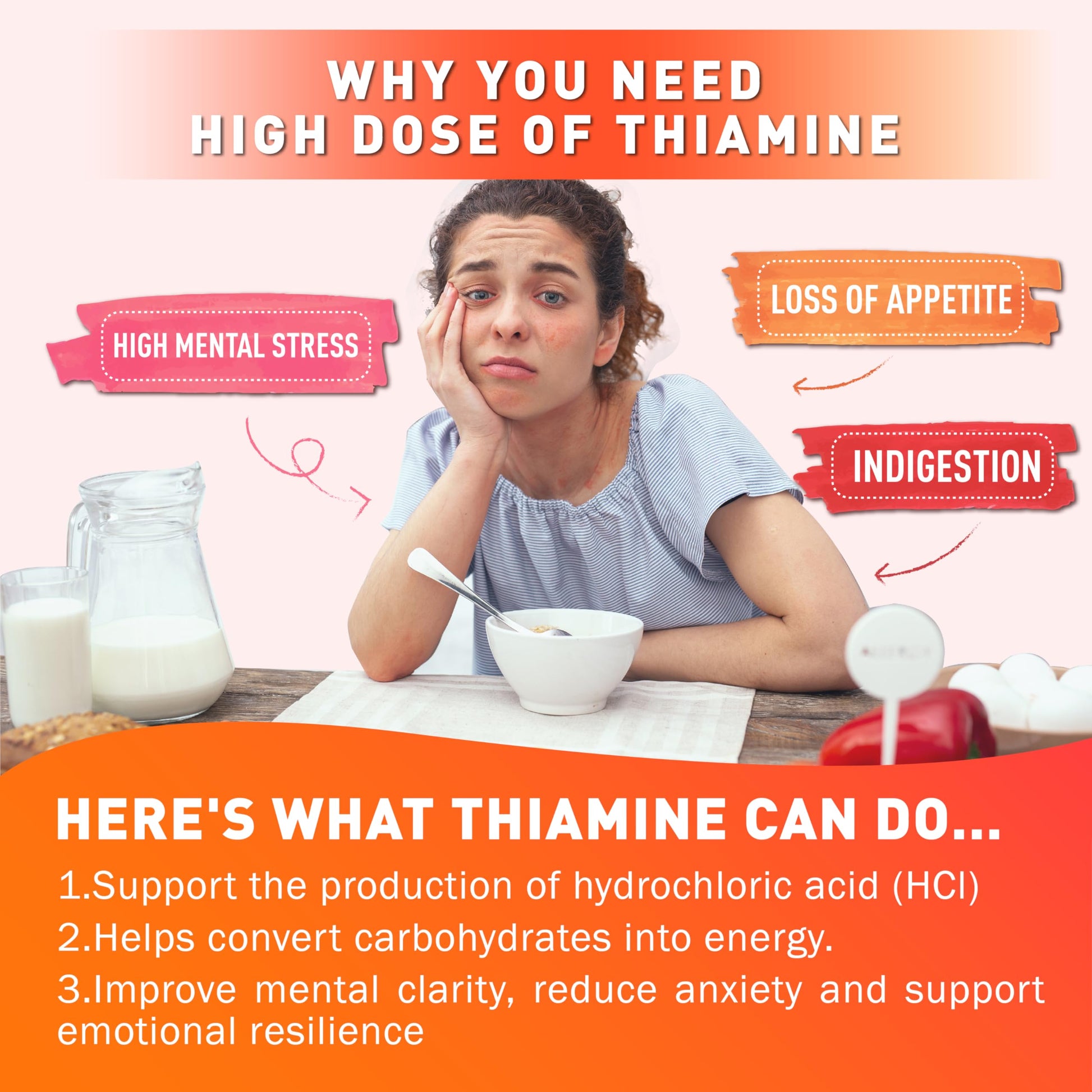 Joywiit natural orange flavor vegan gummies for nerve signaling health