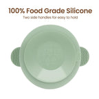 Side profile of Eascrozn suction food bowl