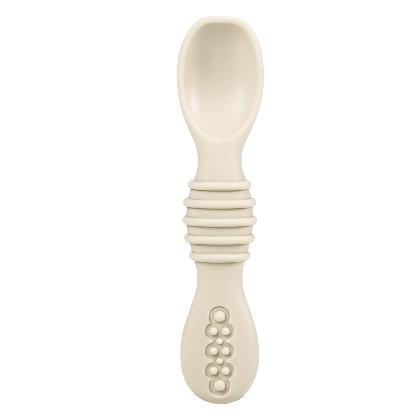 Durable food grade silicone baby bowl and spoon set