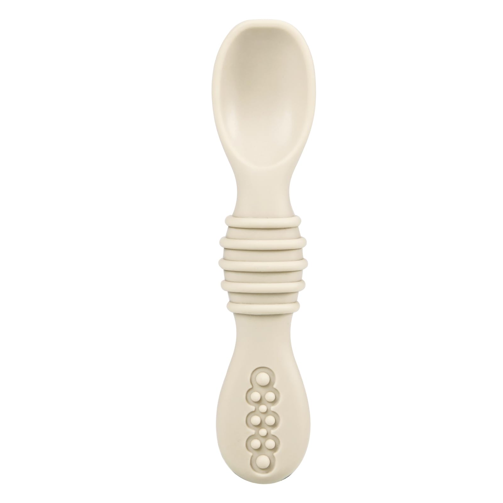 Durable food grade silicone baby bowl and spoon set