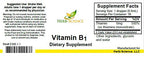 Herb-Science liquid vitamin b1 drops packaging box