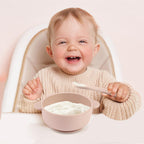 Soft tip baby spoons included in Eascrozn feeding set
