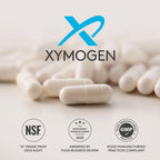 Full view of XYMOGEN Benfotiamine 120 capsules container