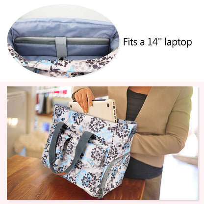 Teamoy utility storage bag side view highlighting the dedicated compartment for a milk cooler bag.
