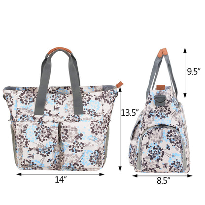 Teamoy water resistant nylon bag back view highlighting the secure anti theft zipper pocket for valuables.