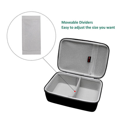 XANAD hard shell storage bag highlighting the high quality alloy zipper closure details