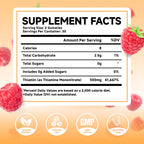 Meenccd thiamine supplement bottle label details