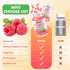 Meenccd 500mg thiamine dietary supplement jar